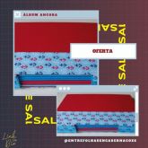 Álbum de fotos 10 x 15 - Costura Longstitch